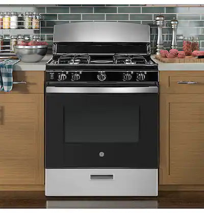🔥 BRAND NEW GE 30” Stainless Steel Gas Range – Never Installed – Open Box – Save Hundreds! 🔥