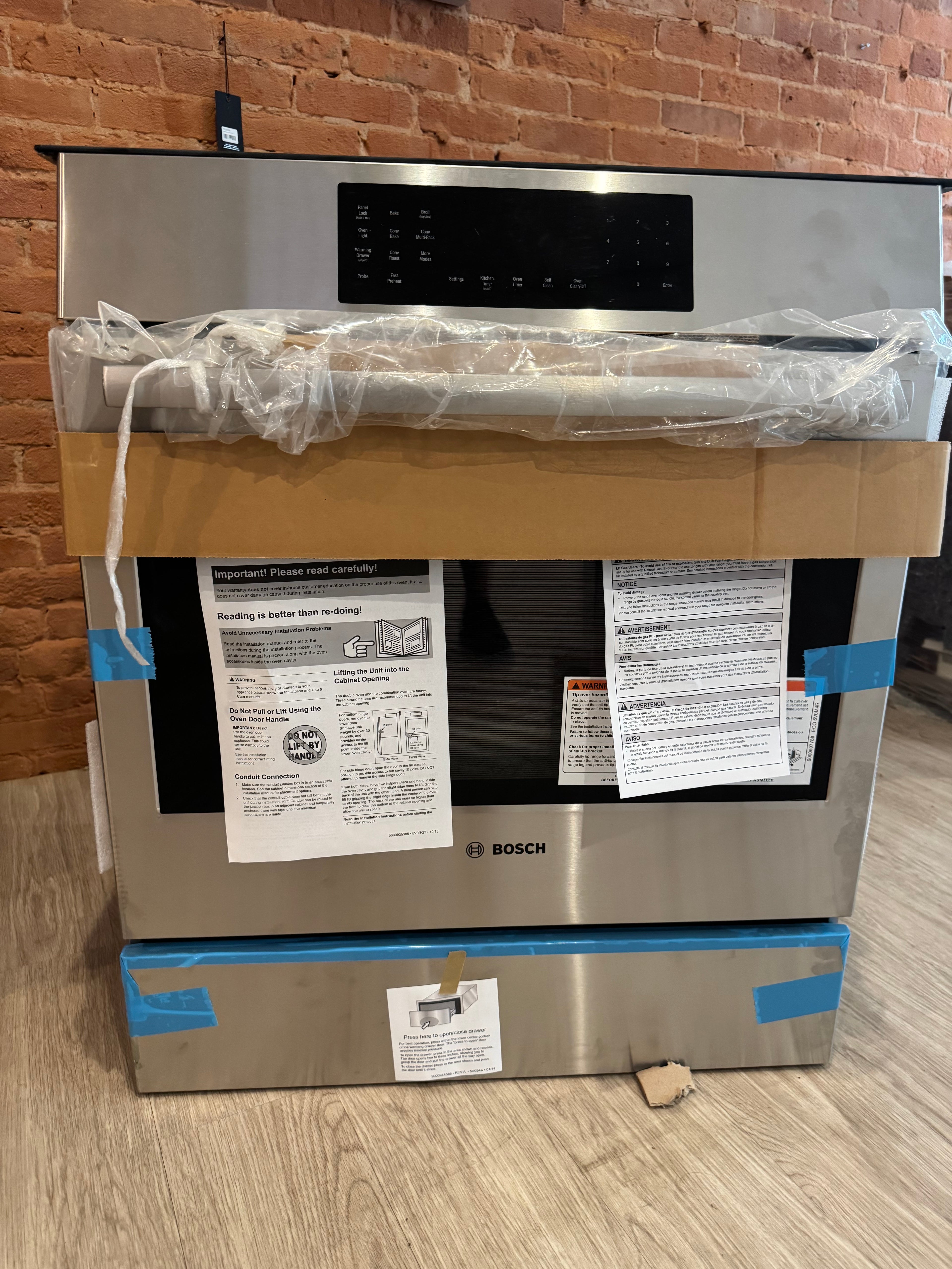 NEW OPEN-BOX Bosch Benchmark 30” Induction Slide-In Range – Model HIIP057U – Retail $4,399+